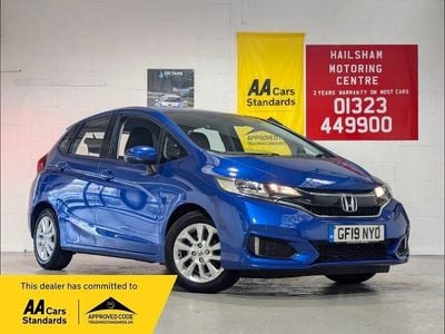 Used Honda Jazz SE 102 HP (75 kW) 2019 Blue Hatchback