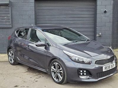 Used Kia Ceed GT-Line 134 HP (98 kW) 2018 Silver Hatchback