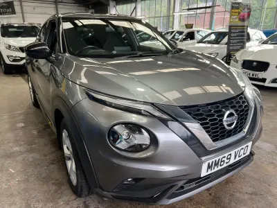 Used Nissan Juke N-Connecta 117 HP (86 kW) 2019 Grey SUV