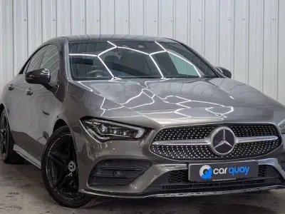 Begagnad Mercedes CLA220 AMG Line Premium Plus 190 HK (139 kW) 2019 Grå Sedan