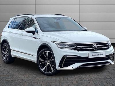 Used VW Tiguan R-line 150 HP (110 kW) 2023 White SUV