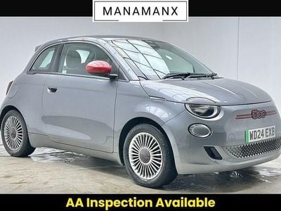 Used Fiat 500e Red 86 kW (118 HP) 2024 Grey Hatchback