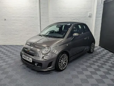 Usado Abarth 500C 2015 Gris Descapotable