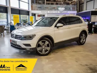 Używany VW Tiguan SEL 150 KM (110 kW) 2018 Biały SUV