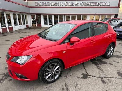 Begagnad Seat Ibiza I-Tech 105 HK (77 kW) 2014 Röd Halvkombi