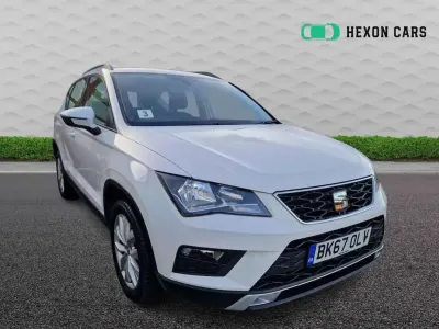 Usado Seat Ateca Ecomotive 115 HP (84 kW) 2017 Branco SUV