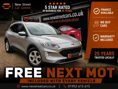 Used Ford Kuga Zetec 120 HP (88 kW) 2020 Silver SUV