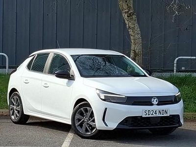 Used Vauxhall Corsa Design Edition 75 HP (55 kW) 2024 White Hatchback