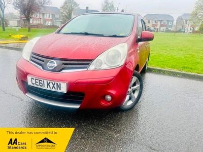 Używany Nissan Note Visia 87 KM (63 kW) 2011 Czerwony Hatchback