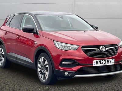 Used Vauxhall Grandland X SRi 131 HP (96 kW) 2020 Red SUV