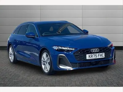 New Audi A5 S-Line 299 HP (219 kW) 2025 Blue Estate