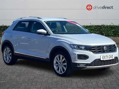 Używany VW T-Roc SEL 150 KM (110 kW) 2021 Srebrny SUV
