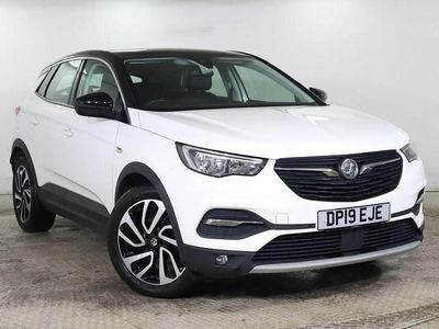 Used Vauxhall Grandland X Elite 130 HP (95 kW) 2019 White SUV