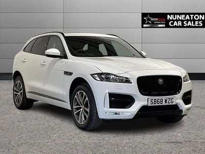 Used Jaguar F-Pace R-Sport 180 HP (132 kW) 2019 White SUV