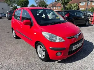 Used Hyundai i10 Comfort 78 HP (57 kW) 2008 Red Hatchback