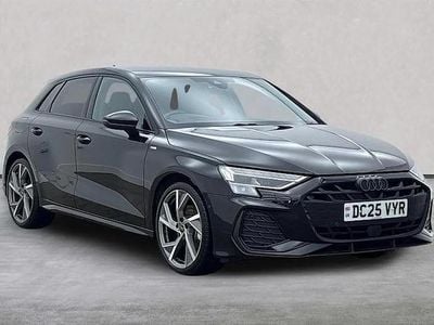 New Audi A3 Black Edition 150 HP (110 kW) 2025 Black Hatchback