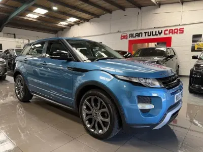 Usado Land Rover Range Rover evoque Dynamic 190 HP (139 kW) 2013 Azul SUV