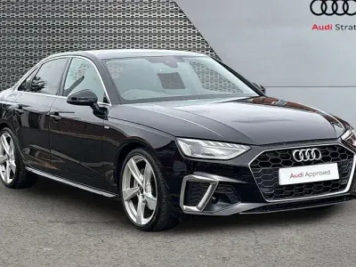 Used Audi A4 S-Line 204 HP (150 kW) 2024 Black Sedan