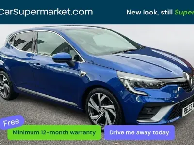 Gebraucht Renault Clio V RS Line 90 PS (66 kW) 2022 Blau Kleinwagen