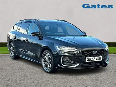Used Ford Focus ST-Line 125 HP (91 kW) 2022 Black Estate