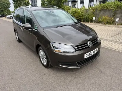 Used VW Sharan SE 150 HP (110 kW) 2019 Brown MPV