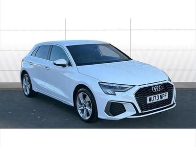 White Used 2023 Audi A3 e-tron S-Line Hatchback | £20,898 (Fair price)