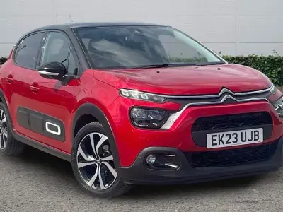 Used Citroën C3 PureTech 110 HP (80 kW) 2023 Red Hatchback