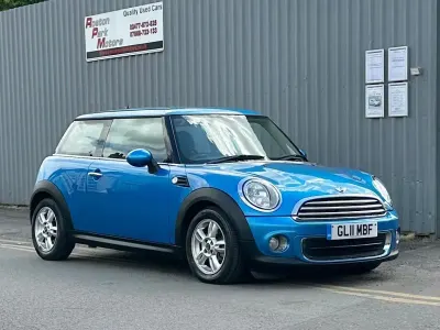 Usado Mini ONE Hatch 98 CV (72 kW) 2011 Azul Utilitario