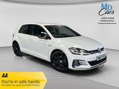 Second-hand VW Golf VII GTD 184 CP (135 kW) 2017 Alb Hatchback