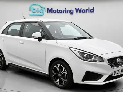 Used MG MG3 Excite 106 HP (77 kW) 2023 White Hatchback