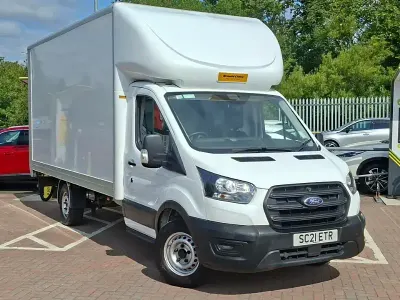 Used Ford Transit 130 HP (95 kW) 2021 White Van