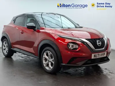 Used Nissan Juke N-Connecta 114 HP (83 kW) 2021 Red SUV