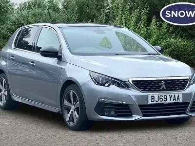 Used Peugeot 308 GT-line 131 HP (96 kW) 2020 Grey Hatchback