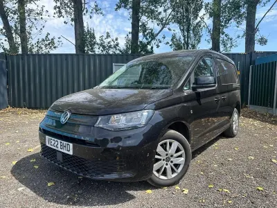 Used VW Caddy Pro 102 HP (75 kW) 2022 Black MPV