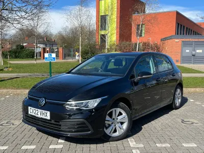 Used VW Golf VIII Life 2022 Black Hatchback