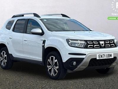 White Used 2022 Dacia Duster Prestige SUV | £13,799 (Fair price)