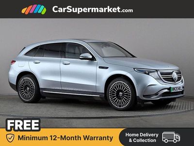 Silver Used 2020 Mercedes EQC400 AMG Line Premium Plus SUV | £22,197 (A bit pricey)