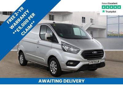 Used Ford Transit Custom Limited 130 HP (95 kW) 2021 Silver Van