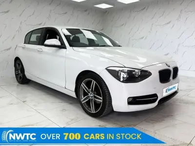 Usado BMW 116 Sport Line 2014 Blanco Utilitario