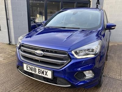 Used Ford Kuga ST-Line 120 HP (88 kW) 2018 Blue SUV