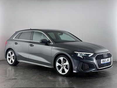 Used Audi A3 Sportback S-Line 150 HP (110 kW) 2021 Grey Hatchback