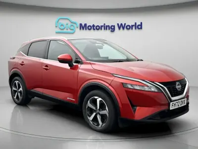 Used Nissan Qashqai N-Connecta 190 HP (139 kW) 2023 Red SUV