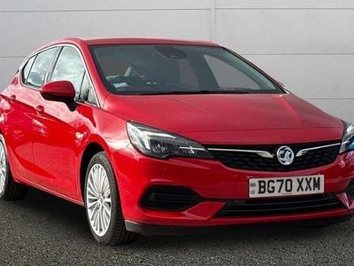 Used Vauxhall Astra Elite 145 HP (106 kW) 2020 Red Hatchback