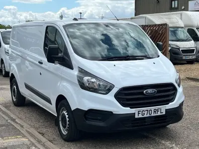 Used Ford Transit Custom 130 HP (95 kW) 2020 White Van