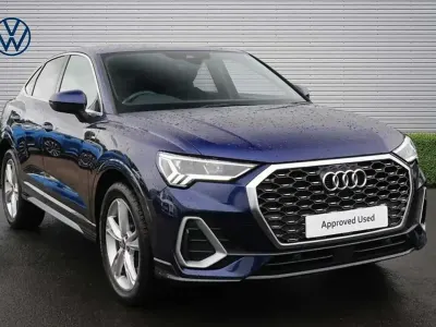 Used Audi Q3 S-Line 150 HP (110 kW) 2023 Blue SUV