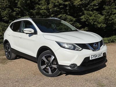 Used Nissan Qashqai N-TEC 110 HP (80 kW) 2014 White SUV