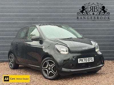 Used Smart ForFour Electric Drive Premium 60 kW (82 HP) 2020 Black Hatchback