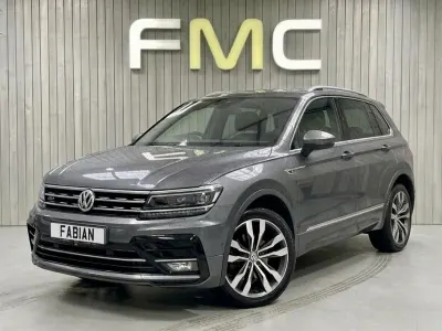 Used VW Tiguan R-line 150 HP (110 kW) 2017 Grey SUV