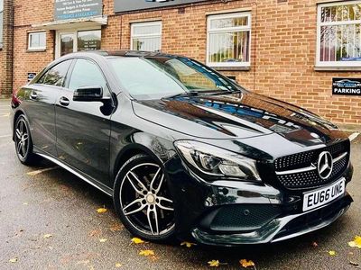 Black Used 2016 Mercedes CLA220 AMG line Sedan | £11,640 (A bit pricey)