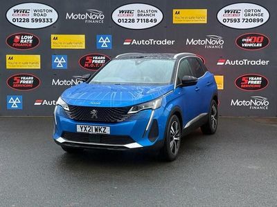 Blue Used 2021 Peugeot 3008 GT SUV | £16,450 (A bit pricey)